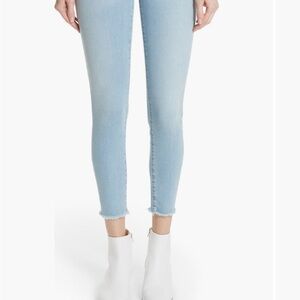 Frame Denim Light Blue Ankle Jeans